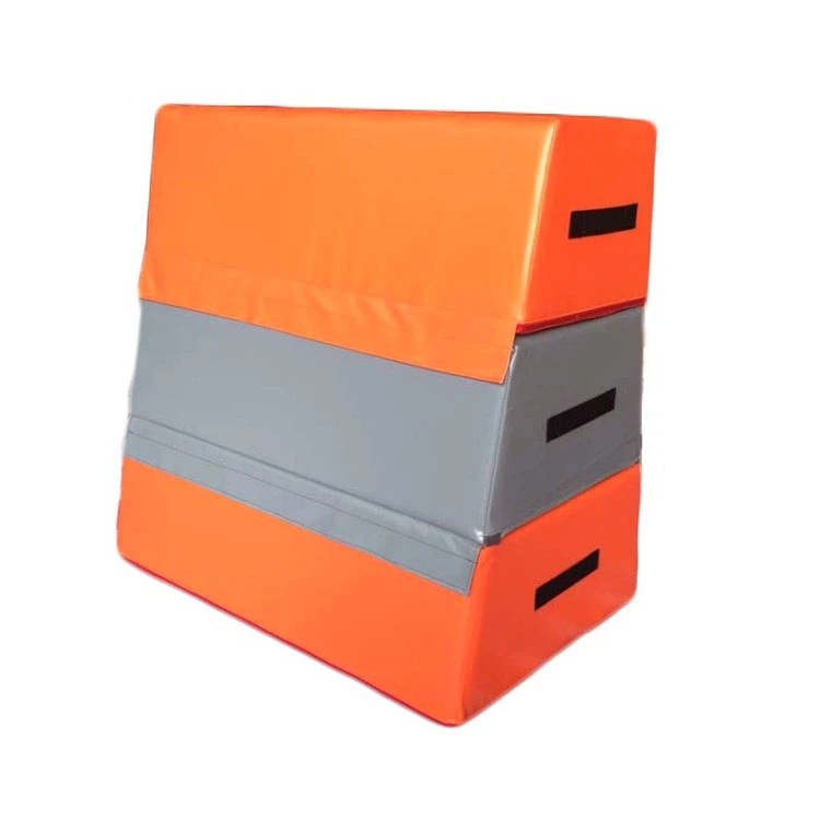 नरम तीन खण्ड स्क्वायर-टप जम्प बक्स